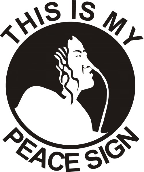 Irom Sharmila - This is my peace sign