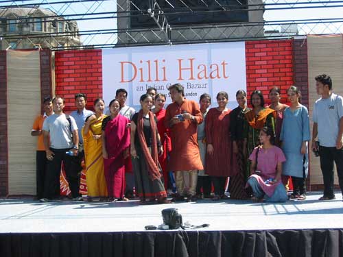 Martial Art Dance at Dilli Haat, London 2005