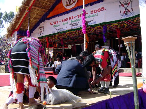 Lui Ngai Ni Celebrations in Senapati, Manipur :: February 15, 2005
