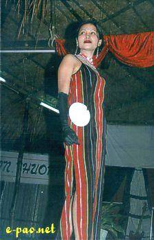 Miss Sikpuiroi 2001 at Churachandpur