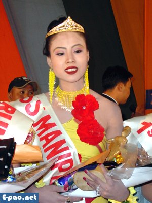 Miss Manipur 2003 Thiyam Memi  