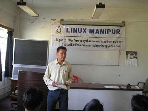 Free Linux Seminar in Manipur 2006