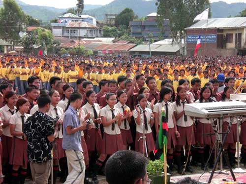 Teachers' Day Celebration at Churachandpur, 2006