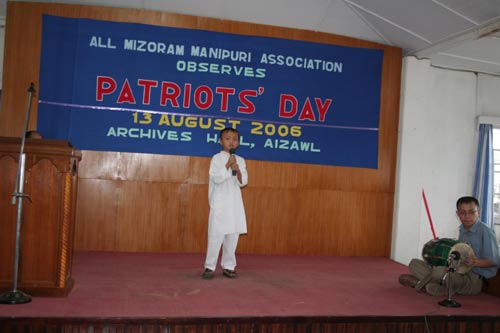 Patriots Day (13 August) Celebration :: AMMA, Aizawl,Mizoram 2006