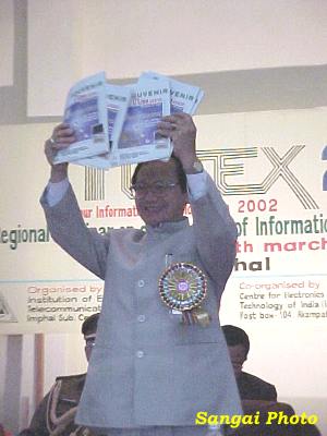 Opening Function of MITEX 2002 on Sunday, the 10th March 2002