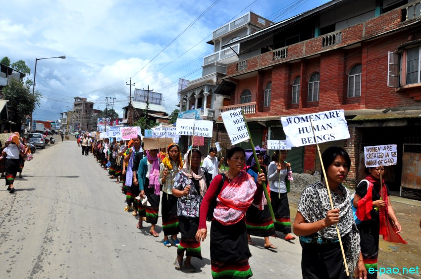 Mass Rally / Public meeting protesting crime against women and children :: June 29, 2013