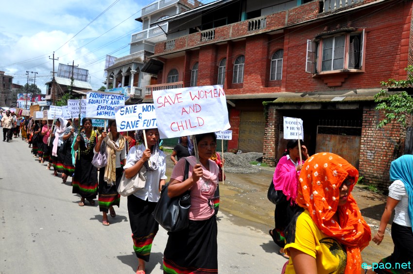 Mass Rally / Public meeting protesting crime against women and children :: June 29, 2013