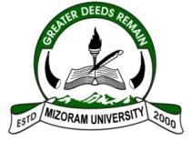  Mizoram University Logo 