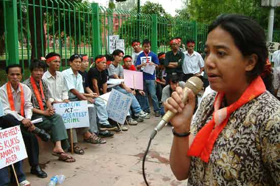 Anti-Tamanthi Dam Protest, New Delhi
