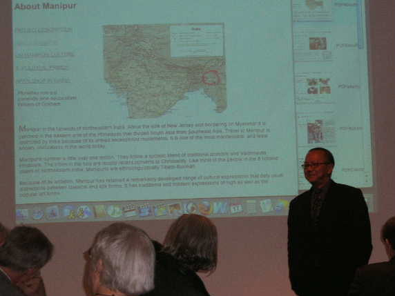 MANIPUR FIELD TRIP 2004: A MEDIA PRESENTATION AT THE ASIA SOCIETY, NEW YORK CITY, APRIL 12, 2005