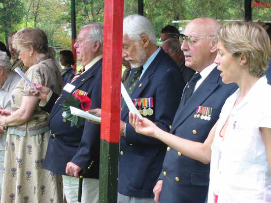 Royal British Legion World War II Veteran :: April 10, 2005