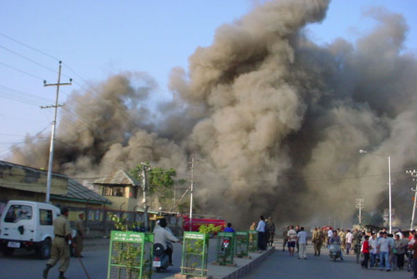 MEELAL torches Central Library