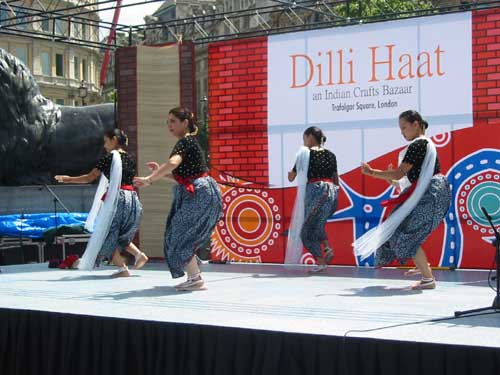 Martial Art Dance at Dilli Haat, London 2005