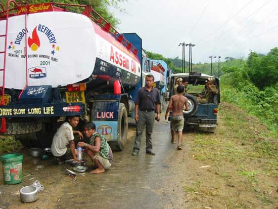 Journey from Jiri to Imphal on NH-53