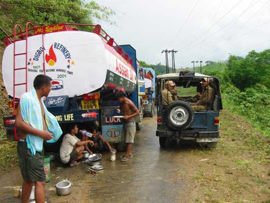 Journey from Jiri to Imphal on NH-53