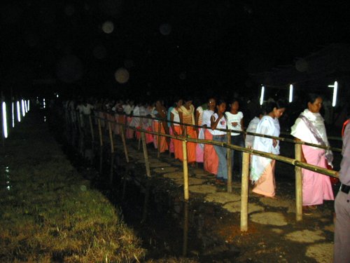 Krishna Janmasthami at ISKCON, Imphal - September 07, 2004