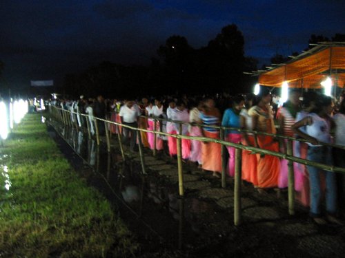 Krishna Janmasthami at ISKCON, Imphal - September 07, 2004