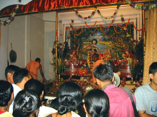 Krishna Janmasthami at ISKCON, Imphal - September 07, 2004