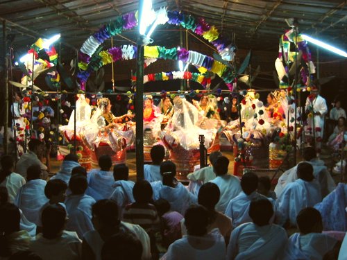 Krishna Janmasthami at ISKCON, Imphal - September 07, 2004