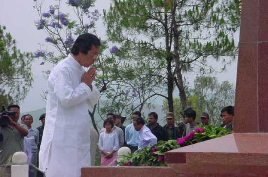 Tribute to martyrs of Khongjom War 1891