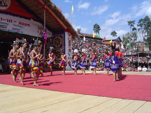 Lui Ngai Ni Celebrations in Senapati, Manipur :: February 15, 2005