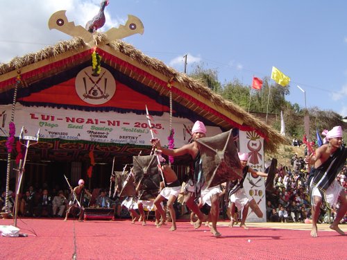 Lui Ngai Ni Celebrations in Senapati, Manipur :: February 15, 2005