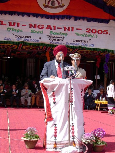 Lui Ngai Ni Celebrations in Senapati, Manipur :: February 15, 2005