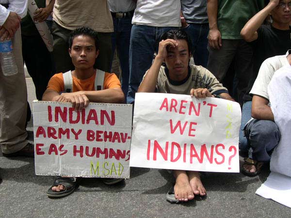 Mass rally at Delhi for revocation of the Armed Forces Special Powers Act