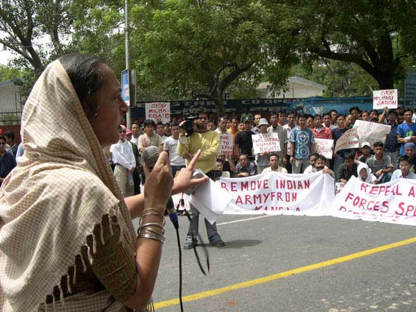 Mass rally at Delhi for revocation of the Armed Forces Special Powers Act