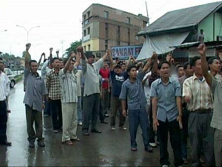 Protest against killing of Manorama by Assam Rifles & AFSPA - 31 July 2004