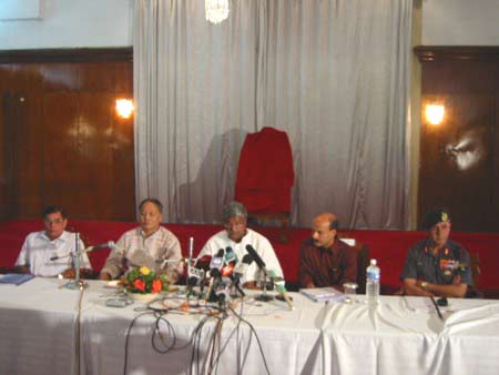 Protest against killing of Manorama by Assam Rifles - July 2004