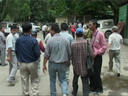 Protest against killing of Manorama by Assam Rifles - July 2004