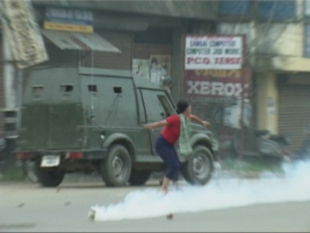 Protest against killing of Manorama by Assam Rifles - July 2004