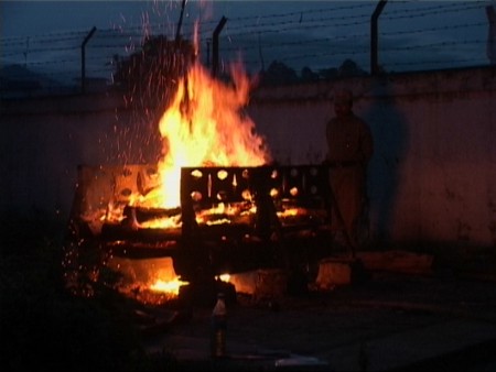 Protest against killing of Manorama by Assam Rifles - July 2004