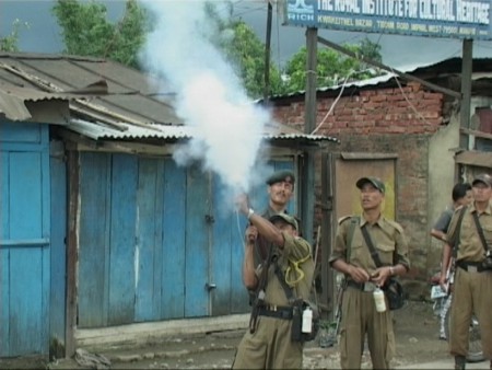 Protest against killing of Manorama by Assam Rifles - July 2004