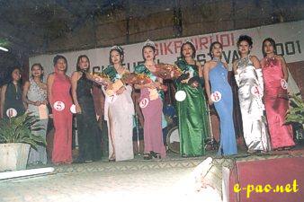 Miss Sikpuiroi 2001 at Churachandpur