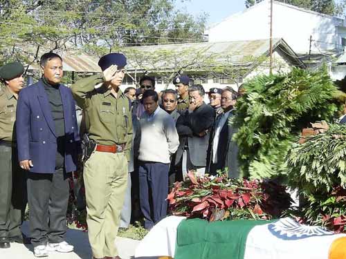 Ambush of IGP (Intelligence) T Thangthuam