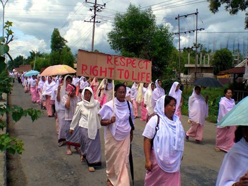 Protest Rally Against ISKCON Killing - August 23, 2006