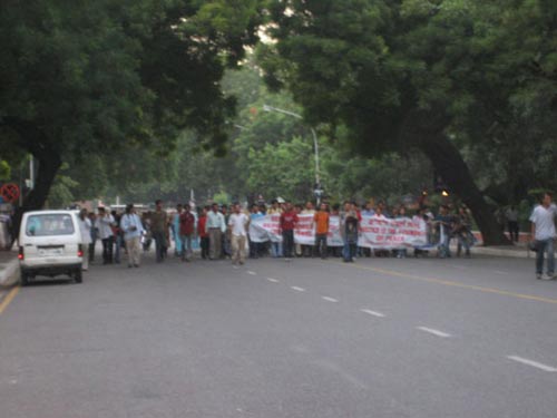 Irom Sharmila agitation against AFSPA at New Delhi, Oct 6 2006