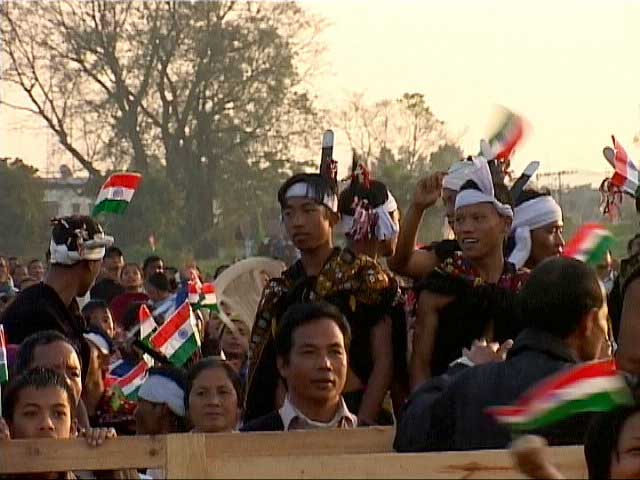 PM Manmohan Singh maiden visit to Manipur - 20 November 2004
