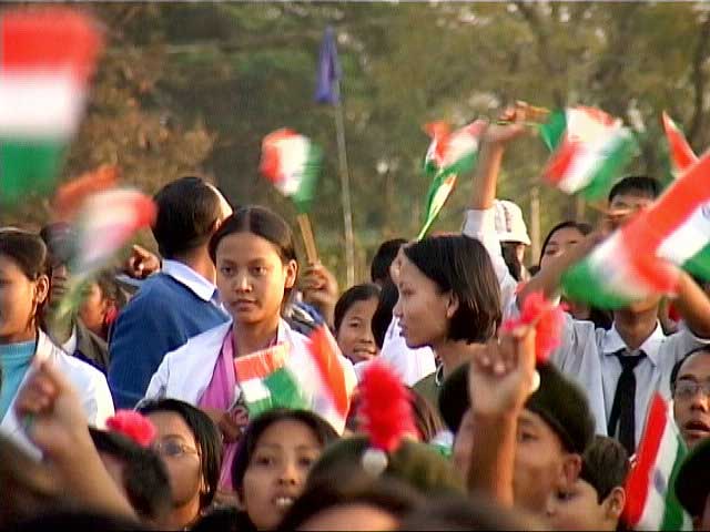 PM Manmohan Singh maiden visit to Manipur - 20 November 2004