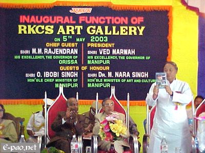 RKCS Art Gallery Inauguration - 05 May 2003