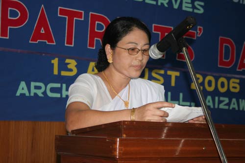 Patriots Day (13 August) Celebration :: AMMA, Aizawl,Mizoram 2006