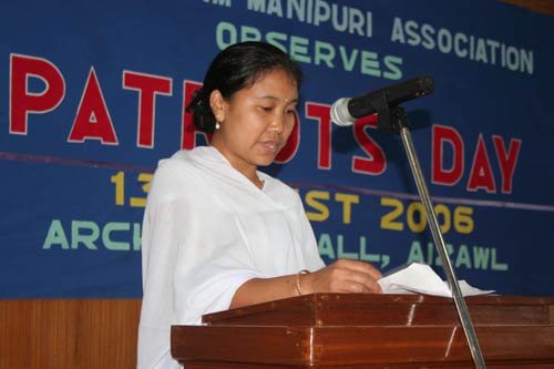 Patriots Day (13 August) Celebration :: AMMA, Aizawl,Mizoram 2006