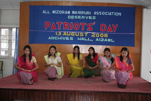 Patriots Day (13 August) Celebration :: AMMA, Aizawl,Mizoram 2006