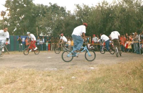 URH BMX Rider at Autumn Festival, Shillong, 2005