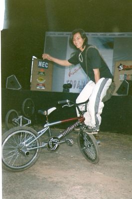 URH BMX Rider at Autumn Festival, Shillong, 2005
