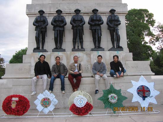 UK Students group after Exam