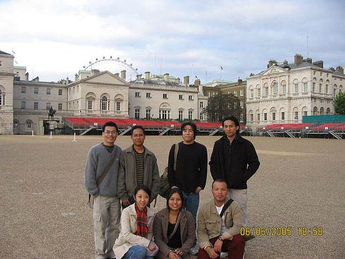 UK Students group after Exam