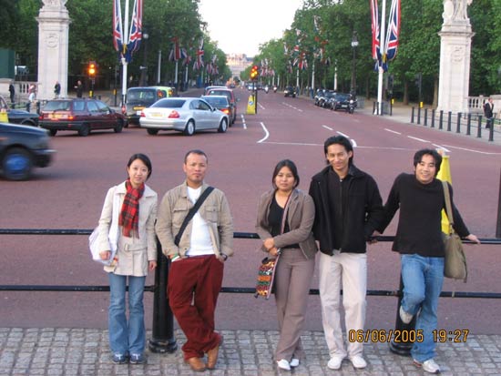 UK Students group after Exam